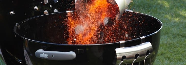 Come accendere la carbonella
