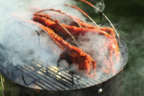 Legno per affumicare salmone