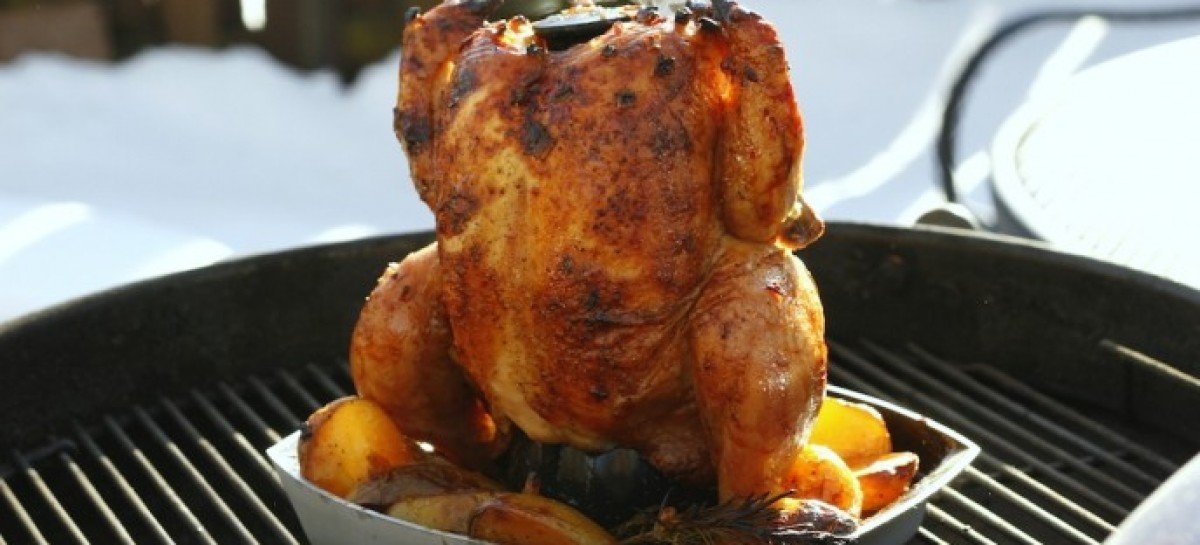 Supporto per pollo alla birra