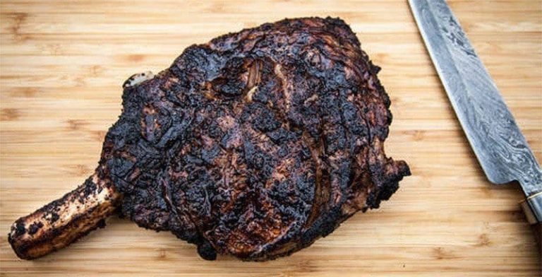 bistecca con rub al caffe