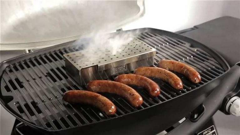 Smoker box weber