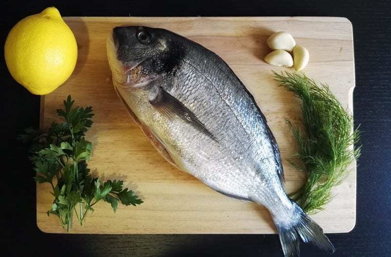 Ingredienti Orata ai ferri