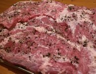 Primo Brisket nel Barrel Smoker