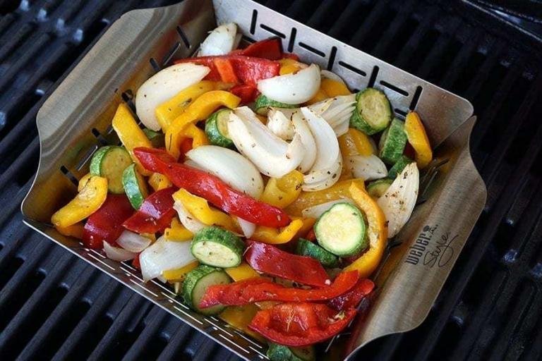 grigliata di verdure condite