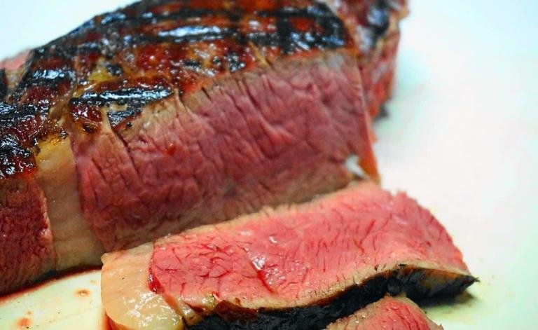 reverse searing - bistecca