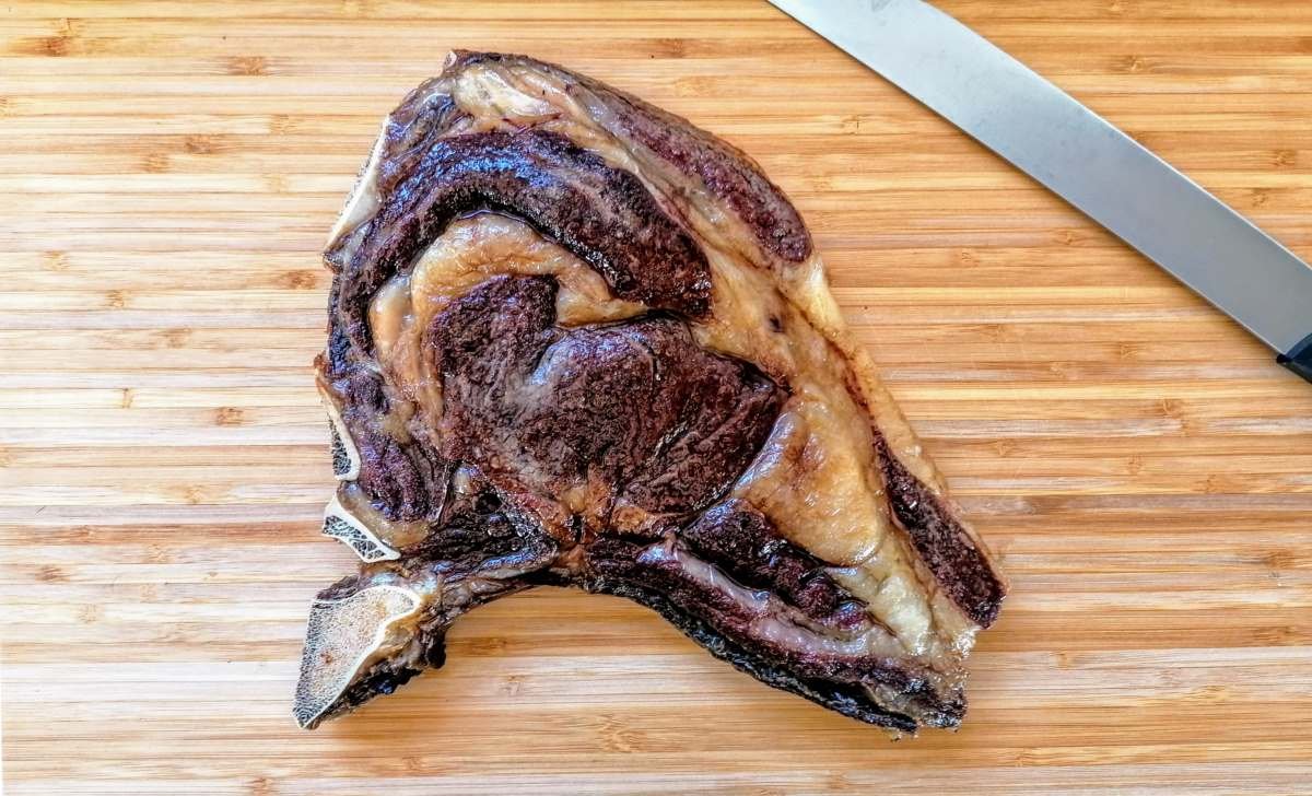 Reazione di maillard sulla bistecca