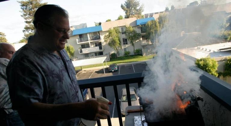 barbecue in condominio