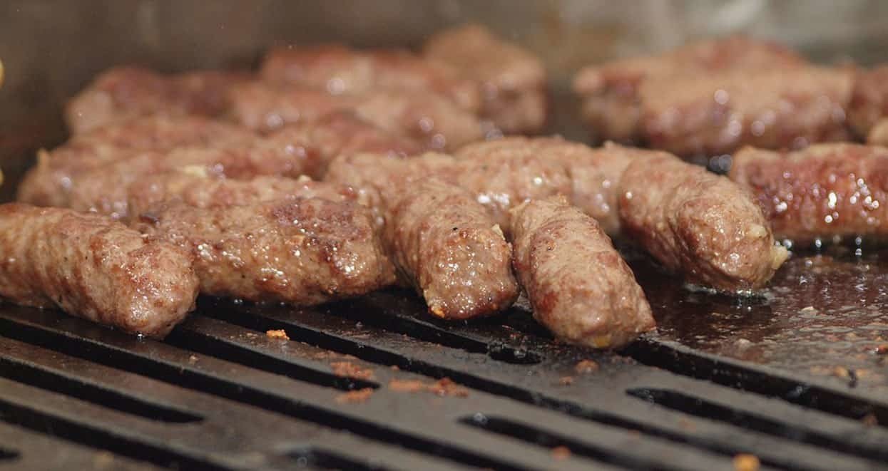 cevapcici alla griglia