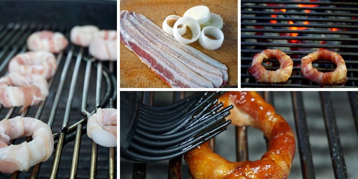 Anelli di cipolla al bacon