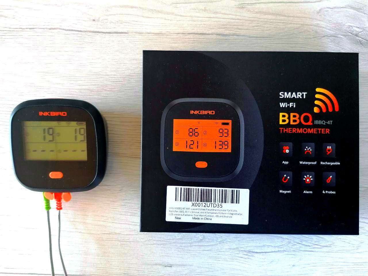 Termometro Wi-Fi Inkbird IBBQ-4T