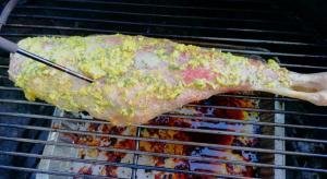 cosciotto di agnello alla griglia