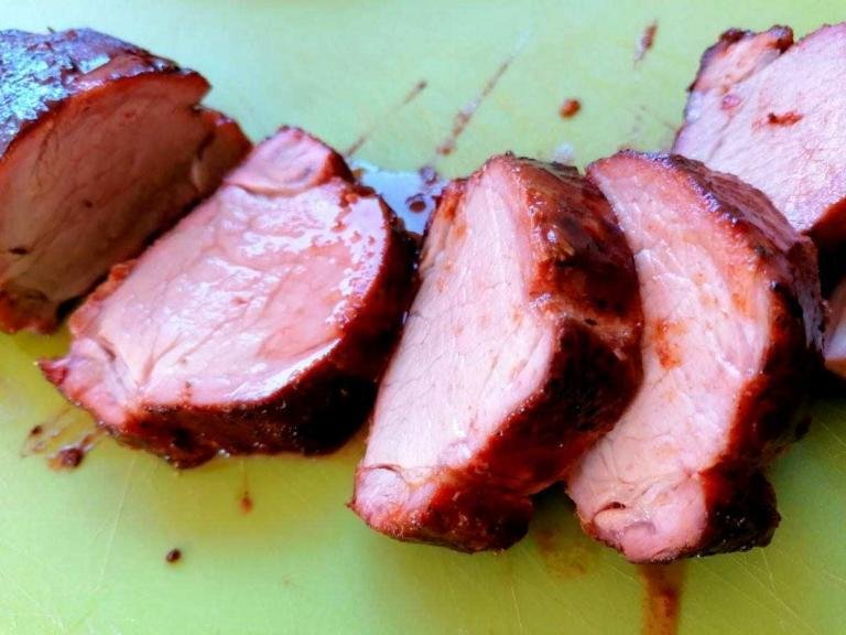 filetto di maiale affumicato al barbecue