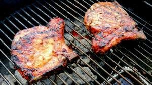 grilled pork chop
