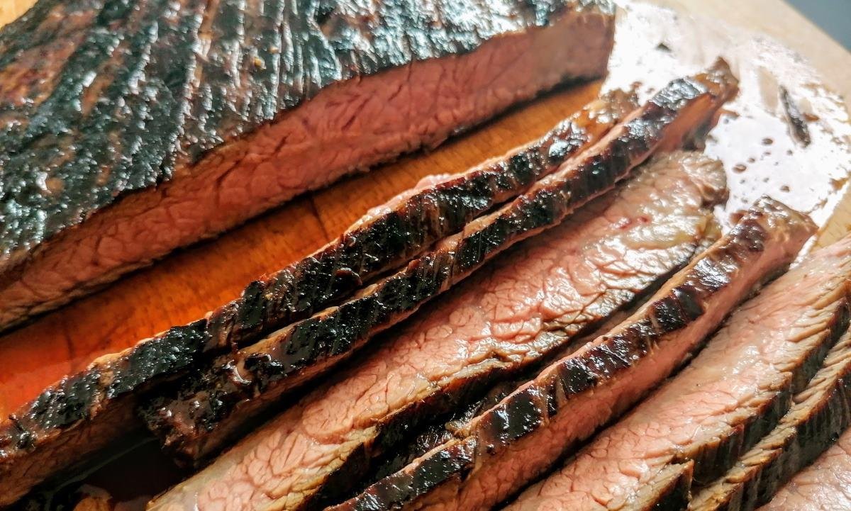 flank steak alla griglia