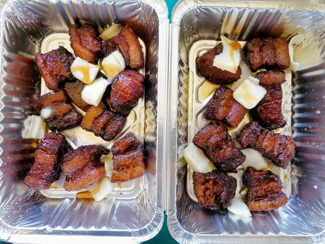caramelle di pancetta di maiale