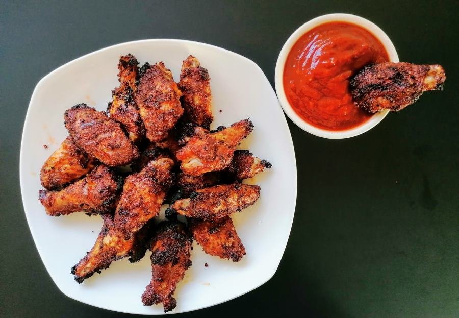 Chicken Wings con salsa barbecue al limone