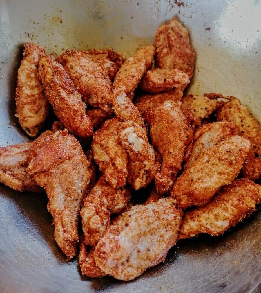 ali di pollo al barbecue
