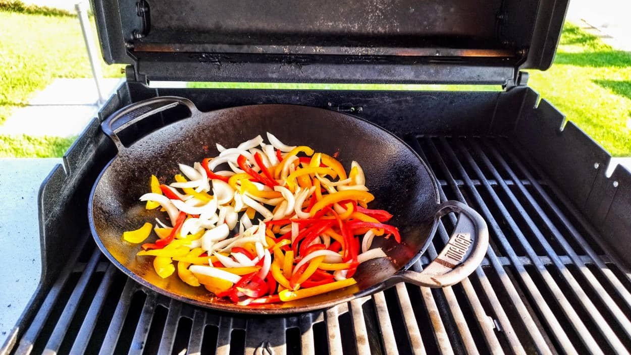 Fajitas barbecue