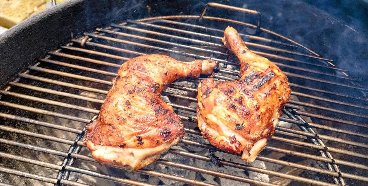 Cosce di pollo alla griglia