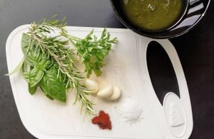 Marinata per cosce di pollo alla griglia