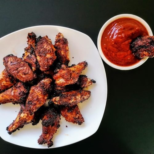 Chicken wings con salsa barbecue al limone