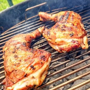 cosce di pollo alla griglia