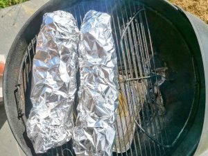 costine di maiale in foil
