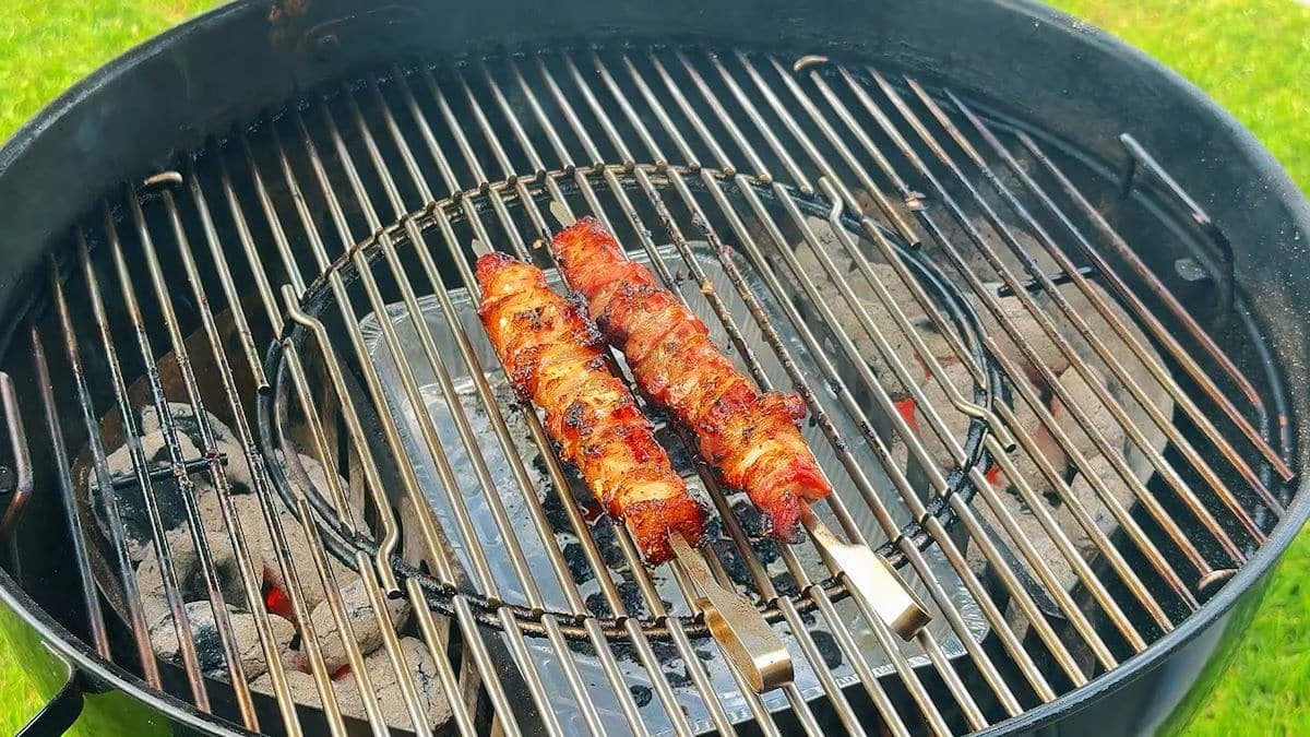 spiedini di pancetta di maiale