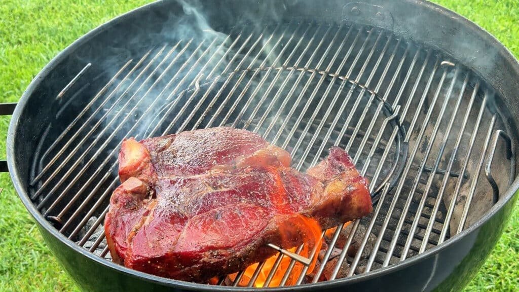 Fiorentina bbq reverse searing