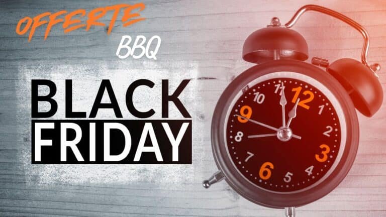 Offerte barbecue black friday