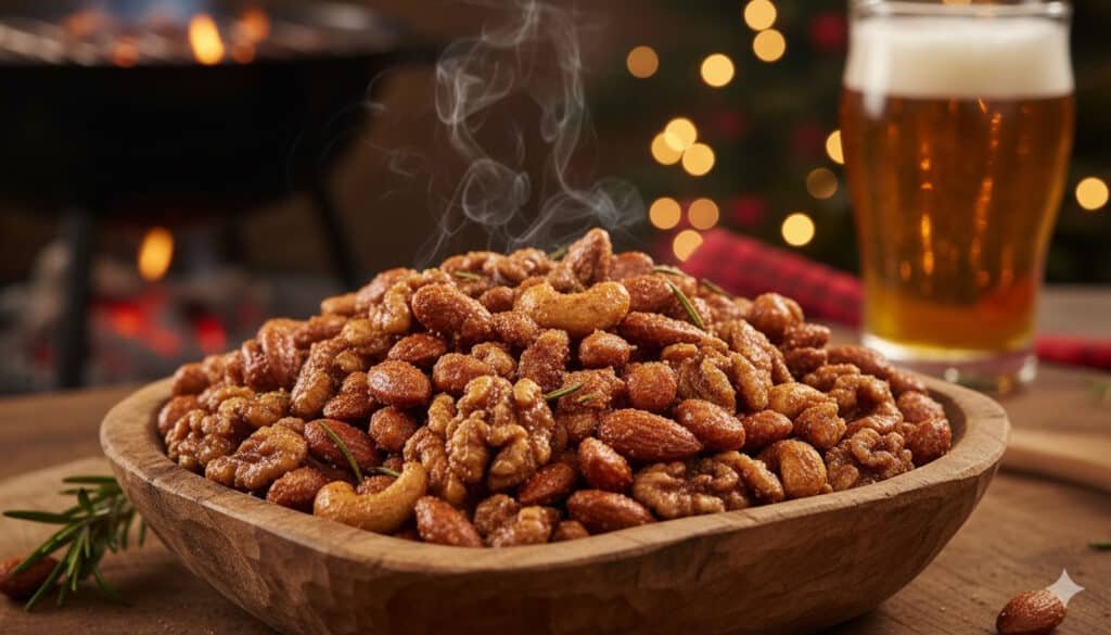 frutta secca affumicata al bbq