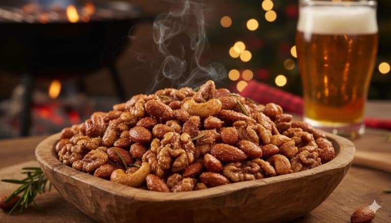 frutta secca affumicata al bbq