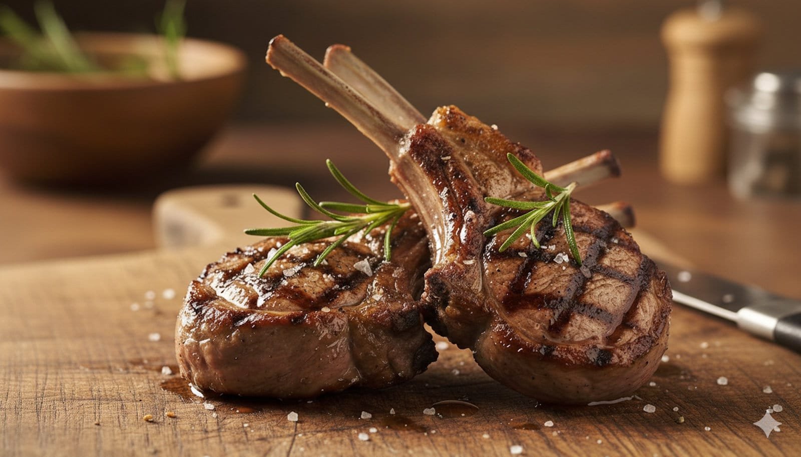 Costolette di agnello alla griglia