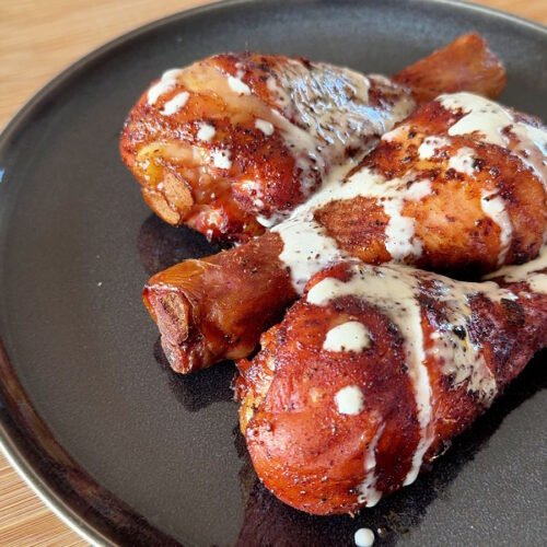 Fusi di pollo affumicati al melo