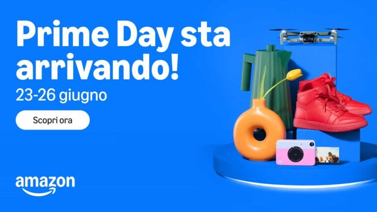 Prime day 23 - 26 Giugno 2026